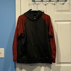 Dry Tek Red and Black active sweatshirt